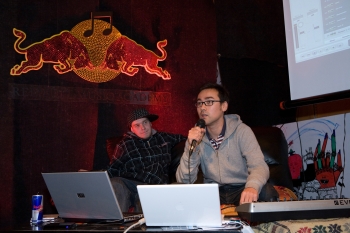 Novērtē Red Bull Music Academy lounge Positivus festivālā
